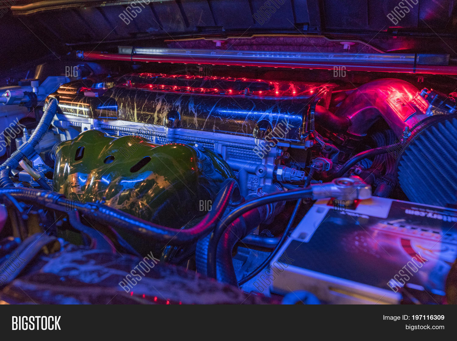 Engine Bay Lights On Image & Photo (Free Trial) Bigstock