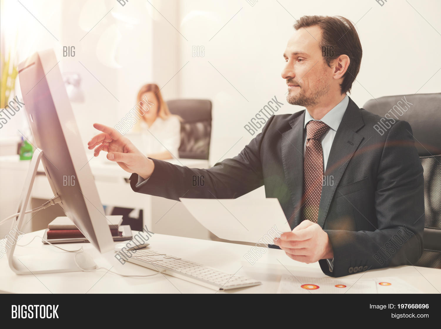Dedicated Worker. Image & Photo (Free Trial) Bigstock