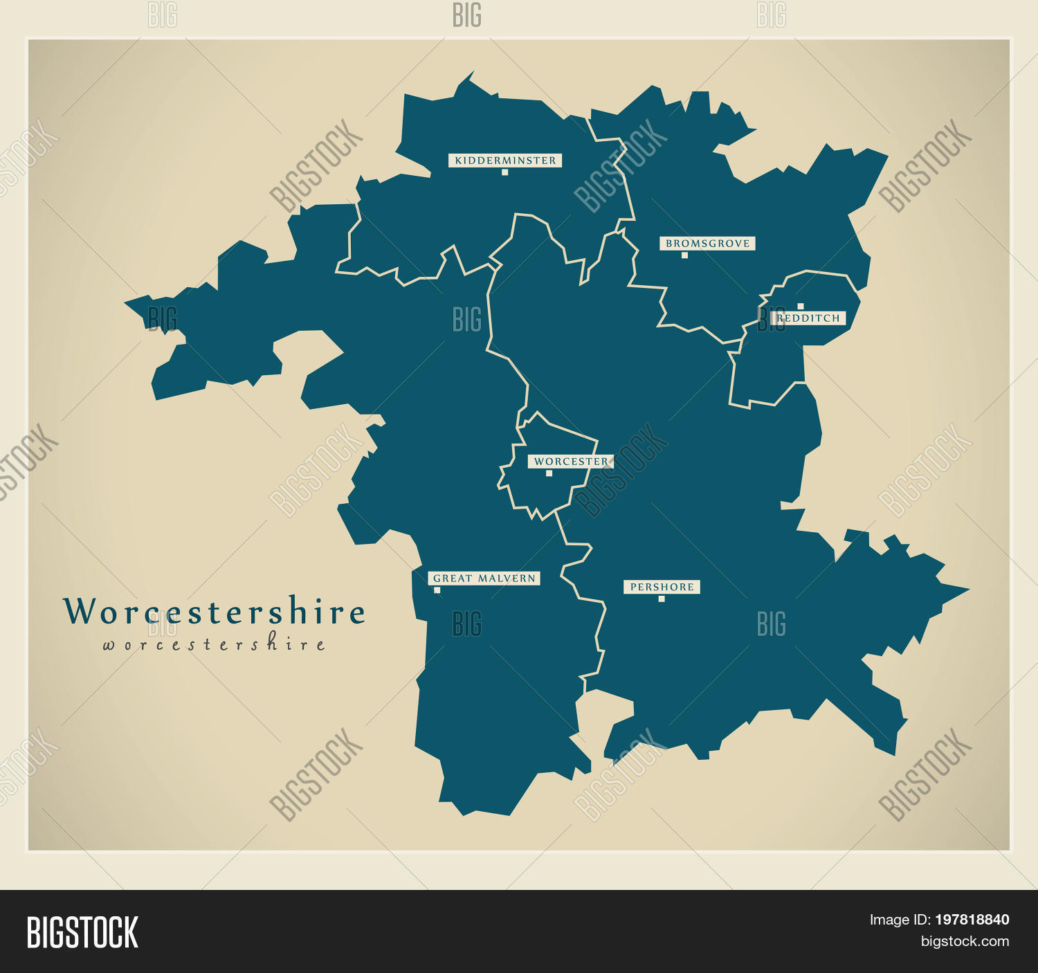 Modern Map - Image & Photo (Free Trial) | Bigstock