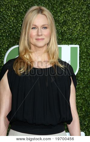 LOS ANGELES - JUL 28: Laura Linney dorazí na části turné letní Press 2010 CBS, CW, Showtime