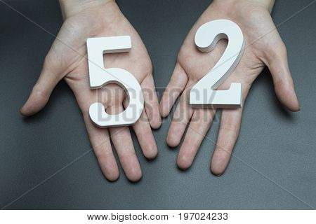 On The Female Palms Figure Fifty-two.