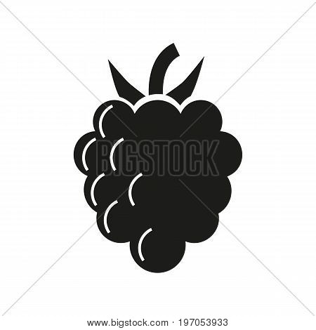 Icon of fresh berry. Dessert, crop, summer. Allergy concept. Can be used for topics like food, garden, healthy eating