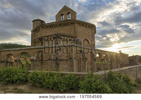 Hermitage Of Santa Maria De Eunate In Navarre