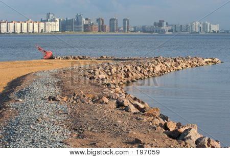 La bouée sur la plage