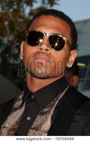LOS ANGELES - AUGUST 4:  Chris Brown. arrives at the 