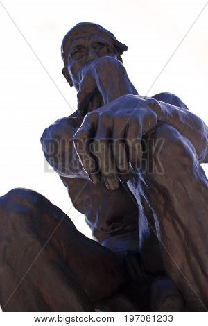 Auguste Rodin's famous 
