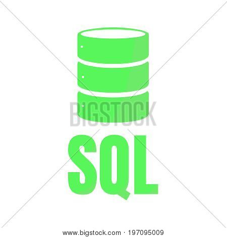 Sql Database Icon Logo Design Ui Or Ux App