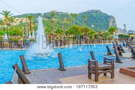 The Coastal Park In Alanya