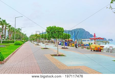 The Tourist Zone In Alanya