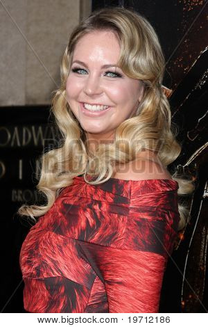 LOS ANGELES - Ağustos 25: Dana Rosendorff Ağustos Orpheum Tiyatrosu 