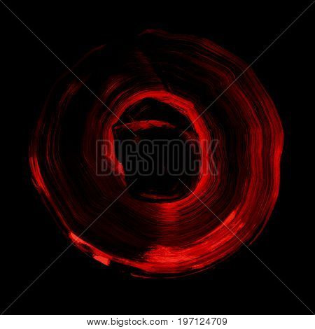 Abstract Futuristic Red, Black Background