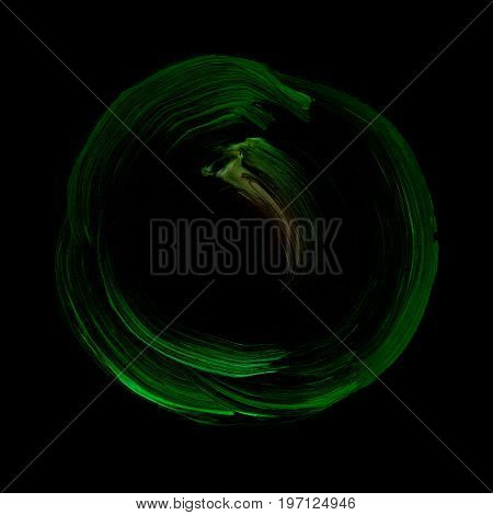 Abstract Acrylic Futuristic Green Background