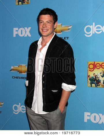 Los Angeles Sep 7: Cory Monteith kommt in die Freude Screening premiere & Partei Saison 2 zum Nennwert