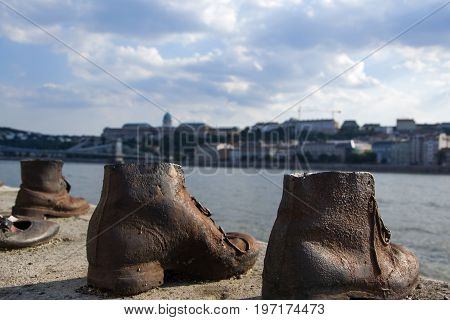 the Shoes on the Danube Bank - Budapest