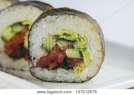 Rolls With Vegetables