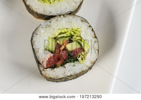 Rolls With Vegetables