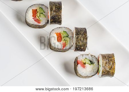Rolls With Vegetables