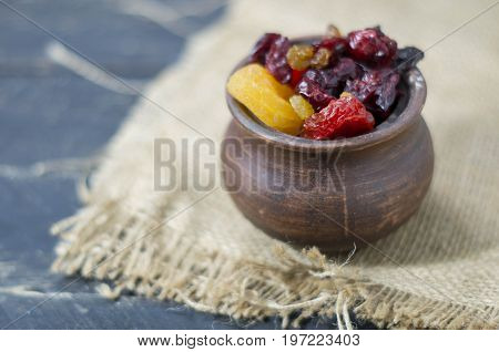 Dried Food. Sweet Snack. Sweet Breakfast. Cold Mood.