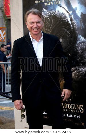 LOS ANGELES - SEP 19: Sam Neill ankommer til Sagnet om vogterne: den Owls af Ga'Hoole Premie