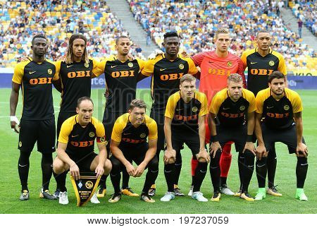 Uefa Champions League: Fc Dynamo Kyiv V Young Boys
