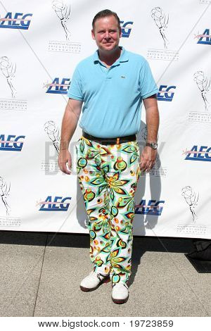 LOS ANGELES - SEP 20: Joel Murray anländer vid ATAS Golf Tournament 2010 på privat Golf Club 