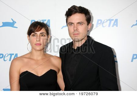 LOS ANGELES - SEP 25: Casey Afflleck ankommer til PETA 30th Anniversary Gala på Hollywood Palladi