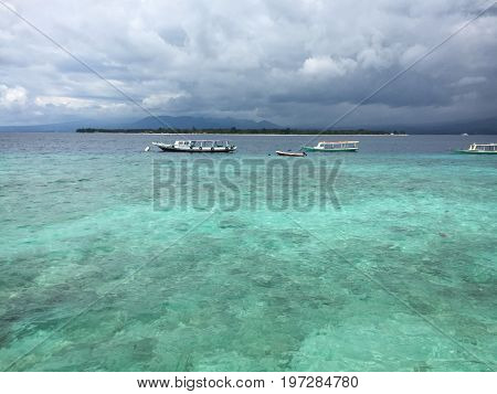 Seascape Of Lombok Island, Indonesia