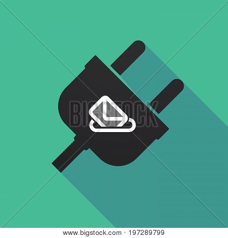 Long Shadow Plug With  A Ballot Box