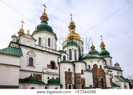 Kiev. Ukraine. Saint Sophia Monastery Cathedral. UNESCO World Heritage