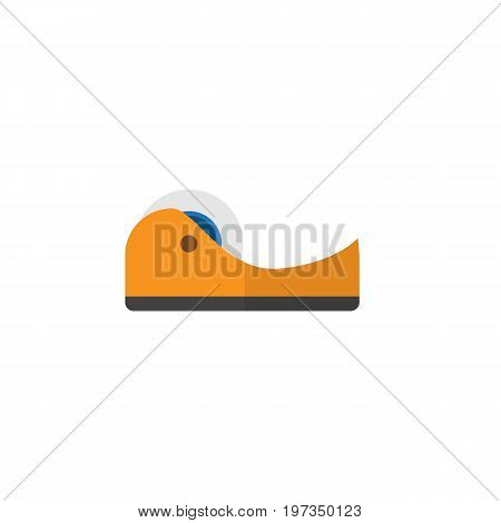 Sticky Vector Element Can Be Used For Sticky, Adhesive, Tape Design Concept.  Isolated Adhesive Tape Flat Icon.