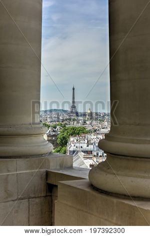 Paris, France Skyline