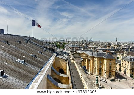 Paris, France Skyline