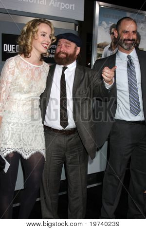 LOS ANGELES - 28 de OCT: Zach Galifianakis llega en el estreno de 