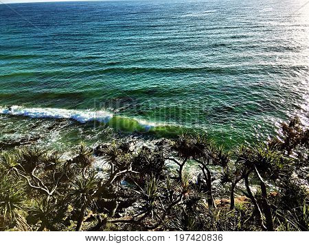 I love the beach because i can walk for miles, and just feel the breeze blowing from the tide, as i watch the waves overlaps one another and smell the salty ocean.