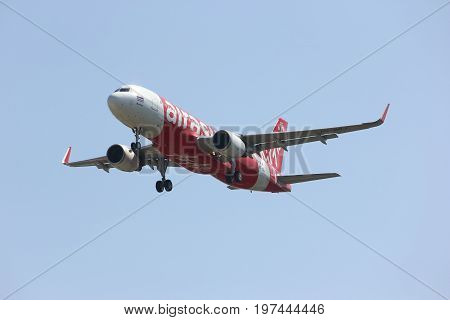 Hs-bbj Airbus A320-200 Of Thaiairasia.