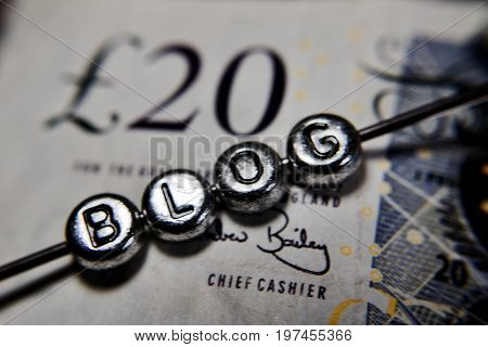 Abstract Blog Sign