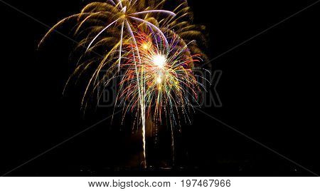 Colors in the night bring happiness to all