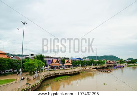 Along this Present day we got the moment of environment of the river that seem important  for people with Sakaekrang River This Picture can be Improve us to motive work on the next generation of humanity future.