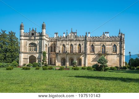 Dadiani Palace Located Inside A Park In Zugdidi, Georgia