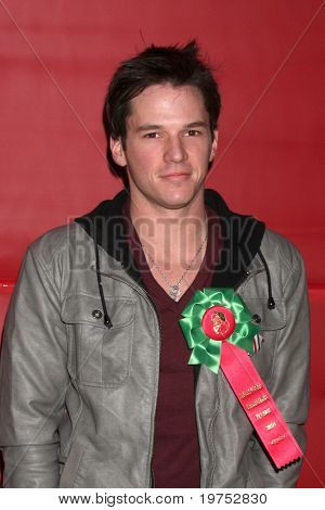 LOS ANGELES - NOV 28:  Mark Hapka arrives at the 2010 Hollywood Christmas Parade at Hollywood Boulevard on November 28, 2010 in Los Angeles, CA