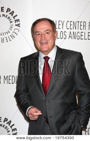 LOS ANGELES - marraskuu 30: Al Michaels saapuu Paley Center Media vuosittain Los Angeles Gala 