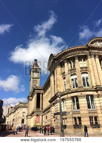 Birmingham Museum and Art Gallery (BMAG)
Birmingham, United Kingdom - March 25, 2016: Building of Birmingham Museum and Art Gallery (BMAG) and tourists and locals walking by