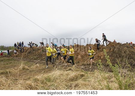 Cinevilla, Latvia - May 4th, 2014: Participants of the strong race 2014.
The Strong Race