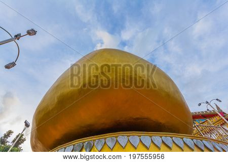 the second Kyaikhtiyo was build on the hill top in Sirey temple near Phuket town Kyaikhtiyo means stone look like head of Hindu sage or saint.