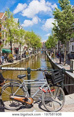 Red Light District In Amsterdam, Netherlands