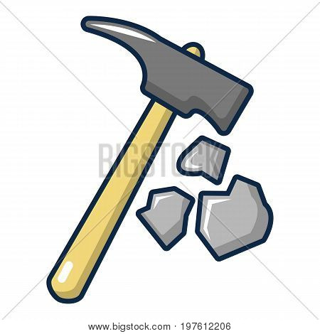 Pick tool icon. Cartoon illustration of pick tool vector icon for web design