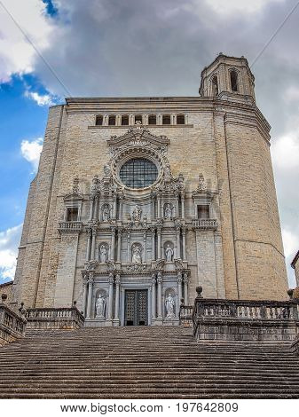 Cathedral of Saint Mary -Catedral de Santa Maria, Girona Spain