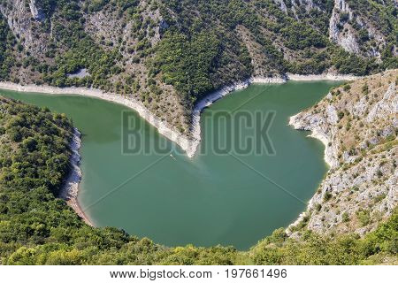 Heart Shaped River Bend