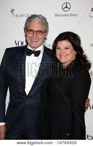 LOS ANGELES - JAN 15: Michael Nouri, kommt Ann Serrano Lopez bei der Art Of Elysium 'Himmel' Gala