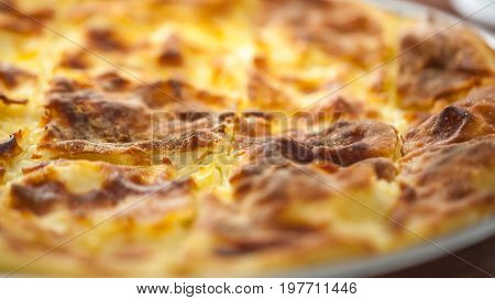 Achma, Pie With Cheese, Lasagna With Cheese, Khachapuri, Georgia